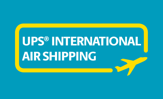 UPS Intnerational Air Shipping logo